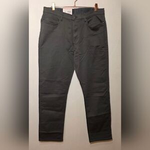 English Laundry Men's Pants Gray 34X34 Straight Fit Stretch And Soft